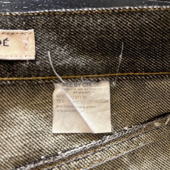 Denim Jeans with Yellow Stitching - Picture 8 of 16